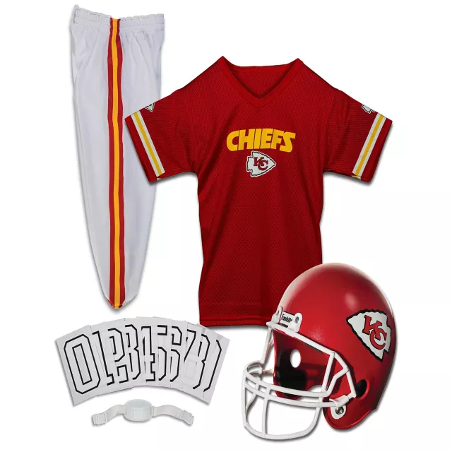 Kids Kansas City Chiefs NFL Deluxe Uniform Costume - Franklin Sports