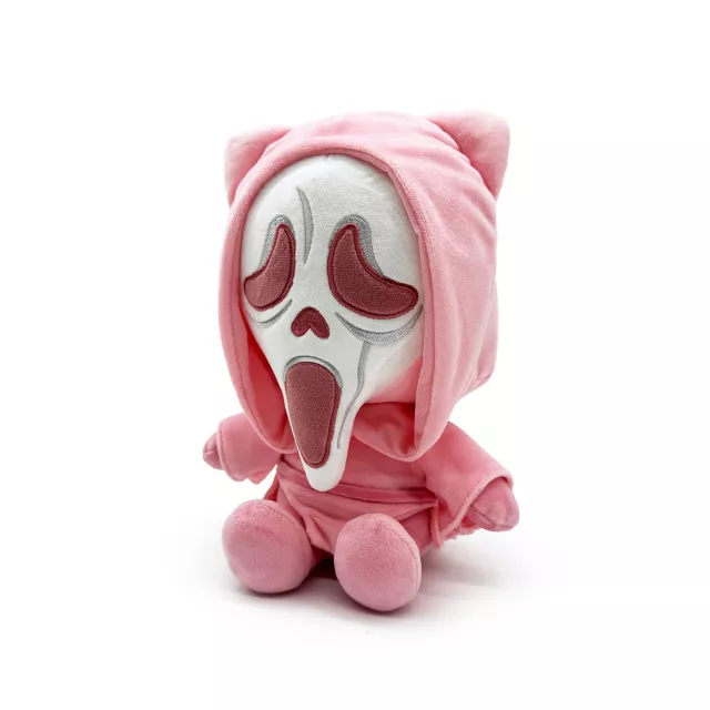 Pink Ghost Face Plush
