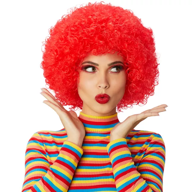 Red Curly Wig