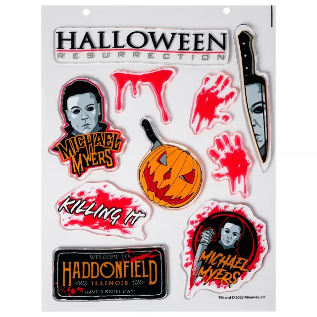 Michael Myers Gel Clings 2 Pack - Halloween