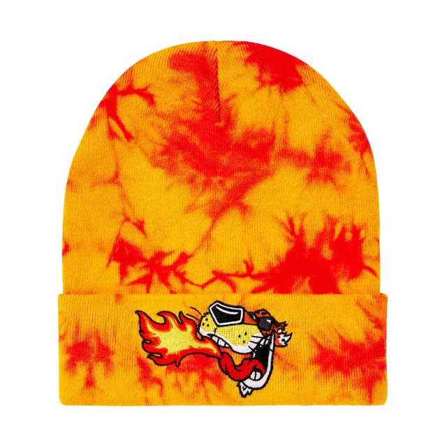Tie Dye Flamin' Hot Cheetos Beanie Hat