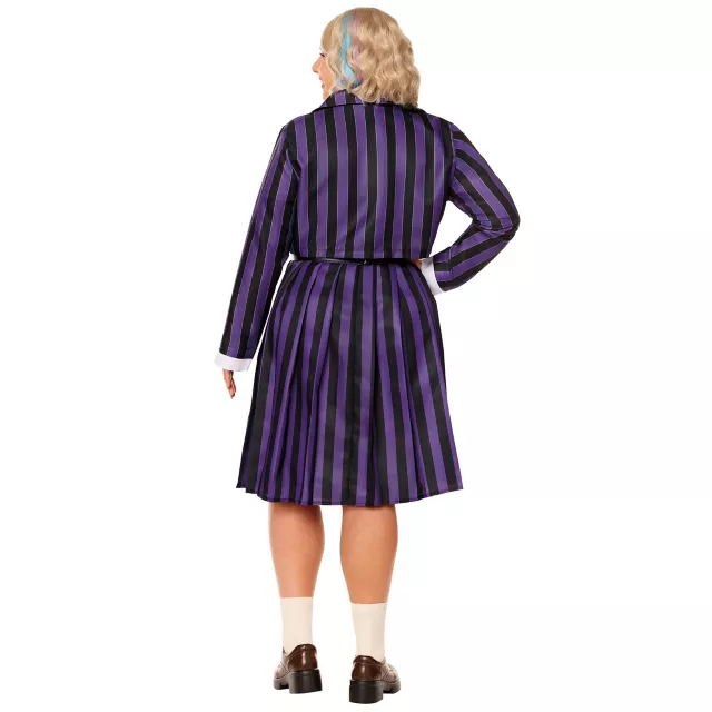 Adult Enid Sinclair Nevermore Academy Uniform Costume - Wednesday