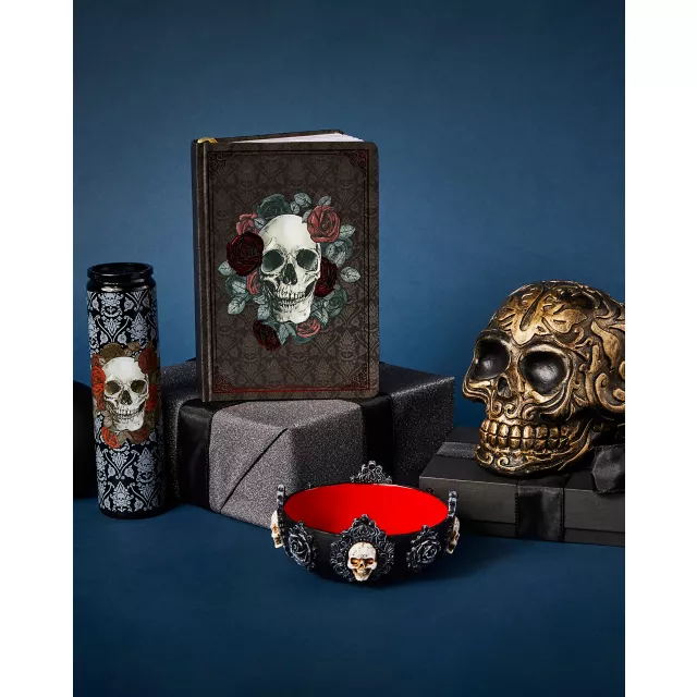 Gothic Noir Pillar Candle