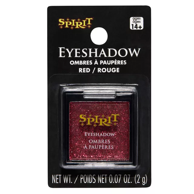 Red Glitter Eyeshadow Makeup