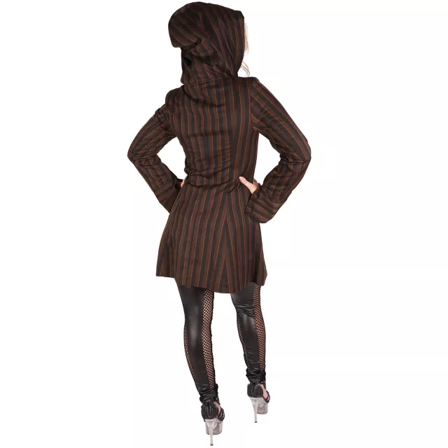 Adult Hooded Steampunk Jacket