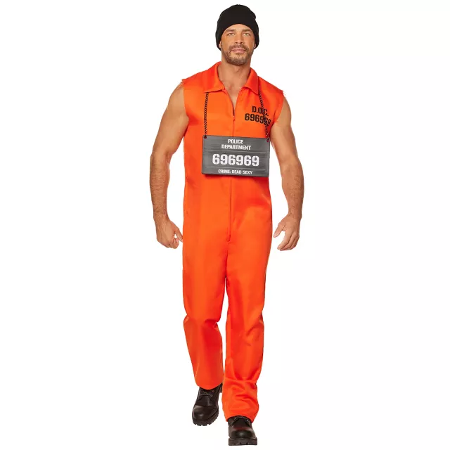 Adult Sexy Convict Costume