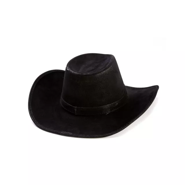 Black Cowboy Hat - Deluxe