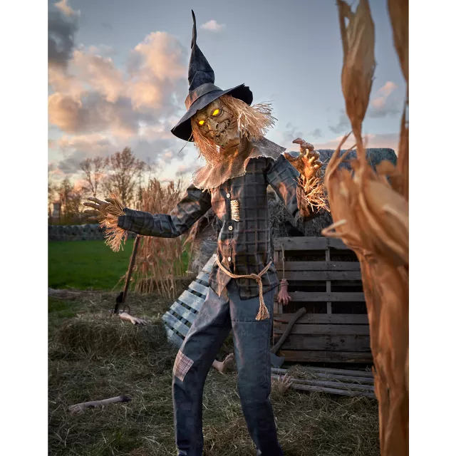 6 Ft Strawman Animatronic