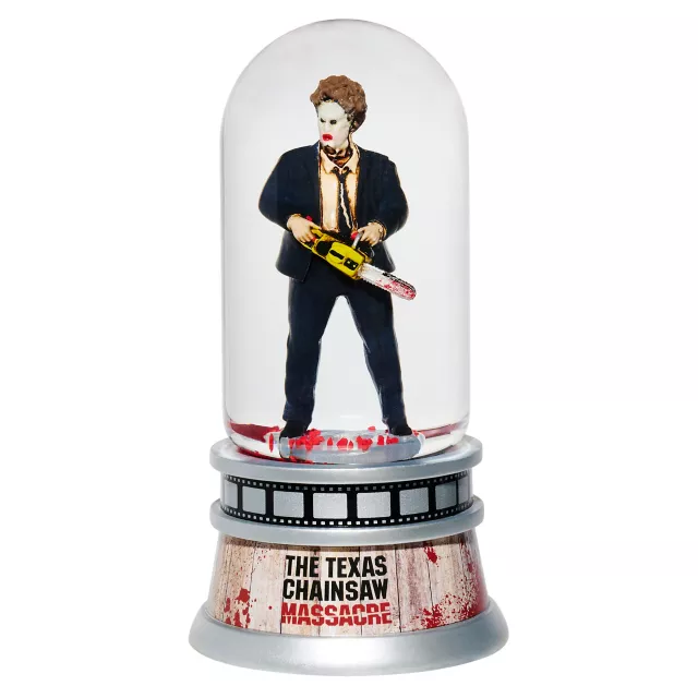 Light-Up Leatherface Bloody Snow Globe - The Texas Chainsaw Massacre