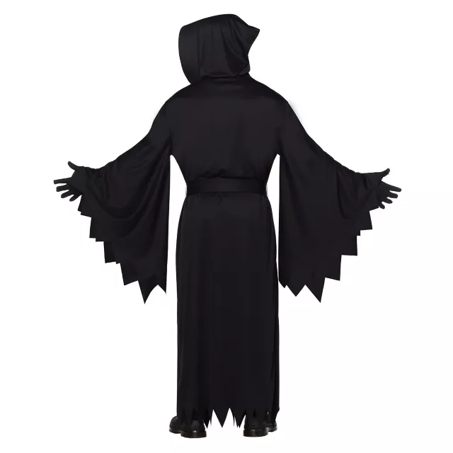 Adult Hooded Black Robe Costume