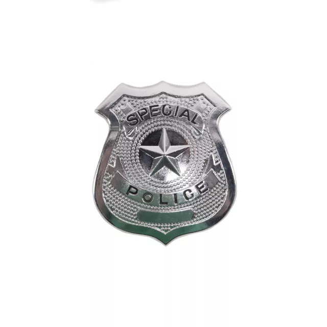 Deluxe Metal Police Badge