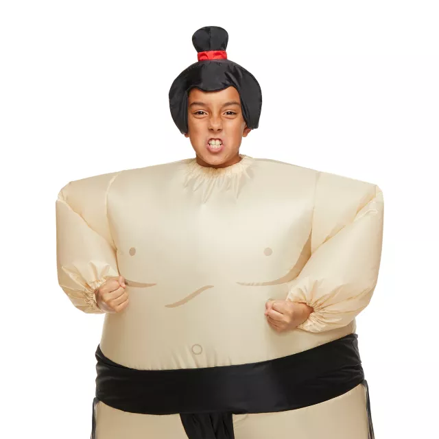 Kids Sumo Wrestler Inflatable Costume