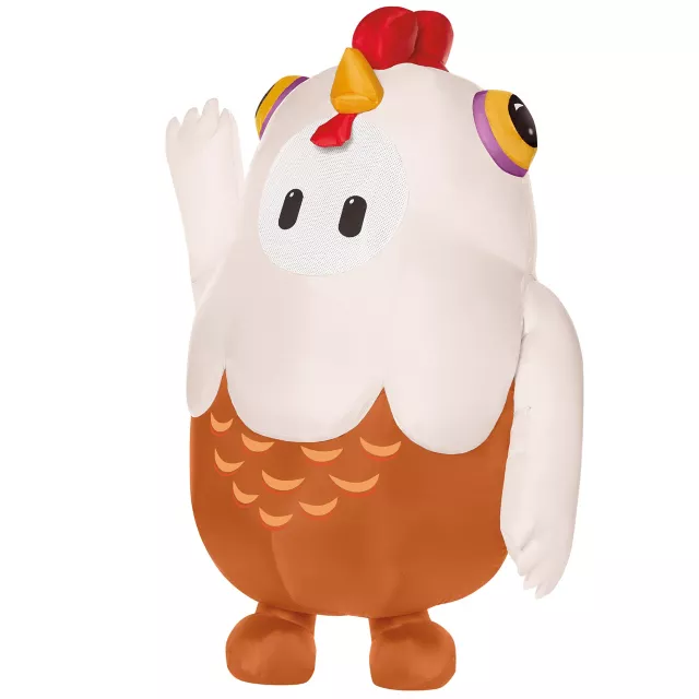 Adult Fall Guys Chicken Inflatable Costume