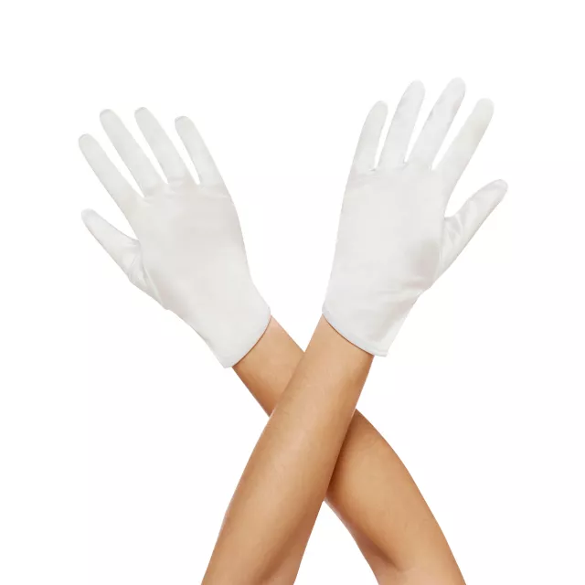 White Tea Time Gloves