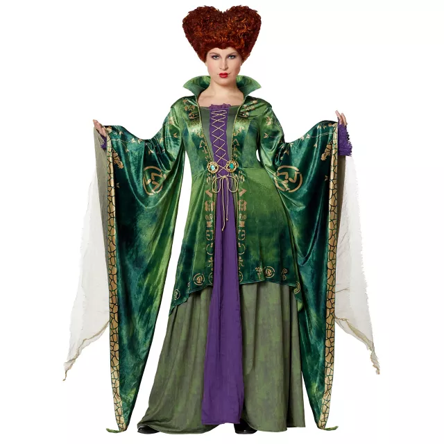 Adult Winifred Sanderson Plus Size Costume The Signature Collection - Hocus Pocus
