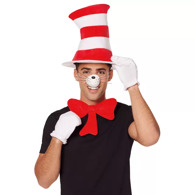 Cat in the Hat Costume Kit Deluxe - Dr. Seuss