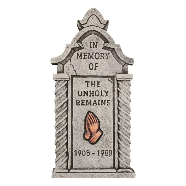 21 Inch Unholy Remains Tombstone