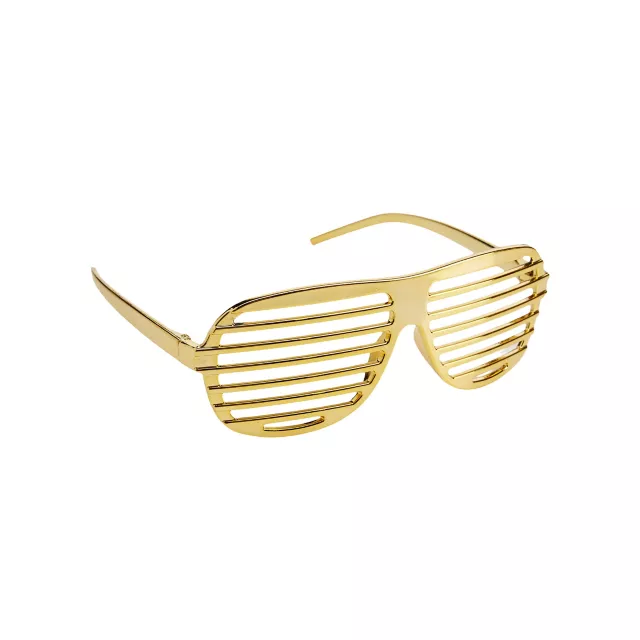 Gold Pimp Slot Glasses
