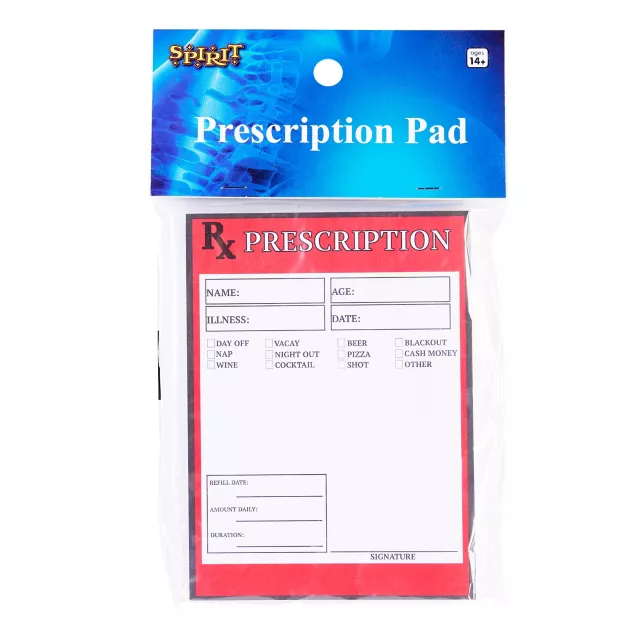 Rx Prescription Notepad