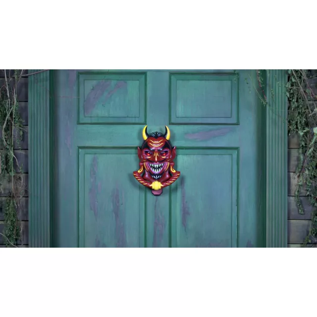 Vintage Devil Door Knocker - Decorations