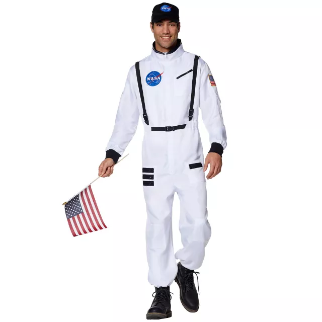 Adult White NASA Jumpsuit - NASA