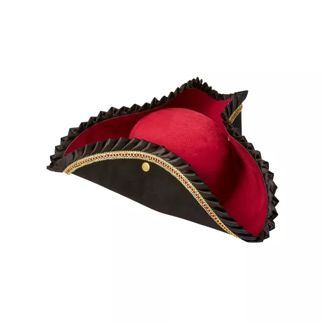 Ruffle Pirate Hat Deluxe