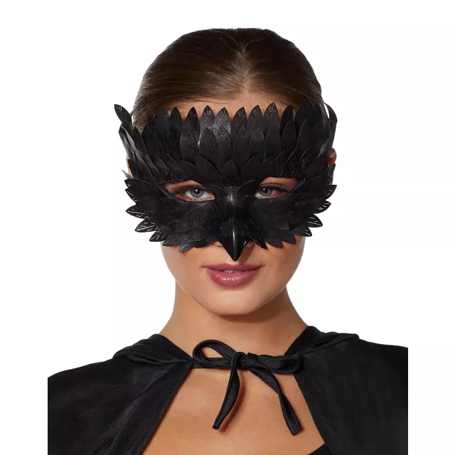 Black Crow Half Mask Deluxe