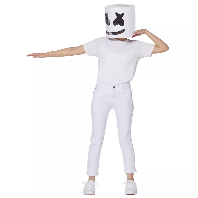 Kids Mesh Marshmello Half Mask