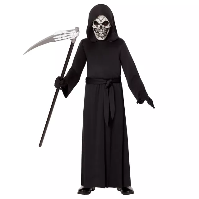 Kids Black Robe and Mask