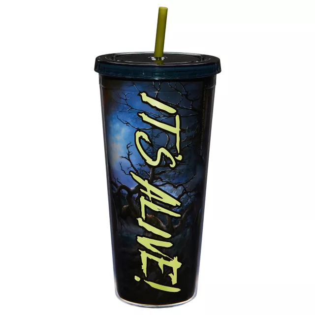 Frankenstein Cup with Straw 22 oz. - Universal Monsters