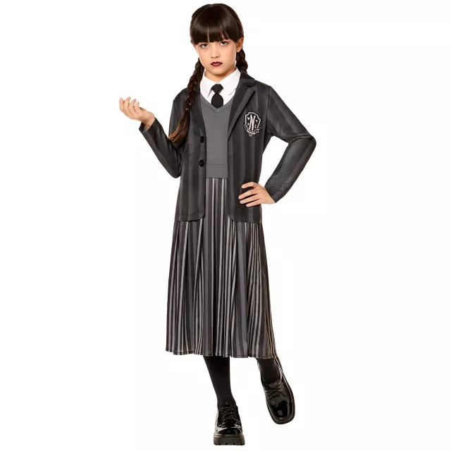 Kids Wednesday Addams Dress Costume - Wednesday