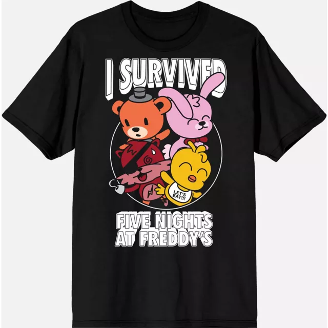 I Survived T Shirt - Five Night's at Freddy's