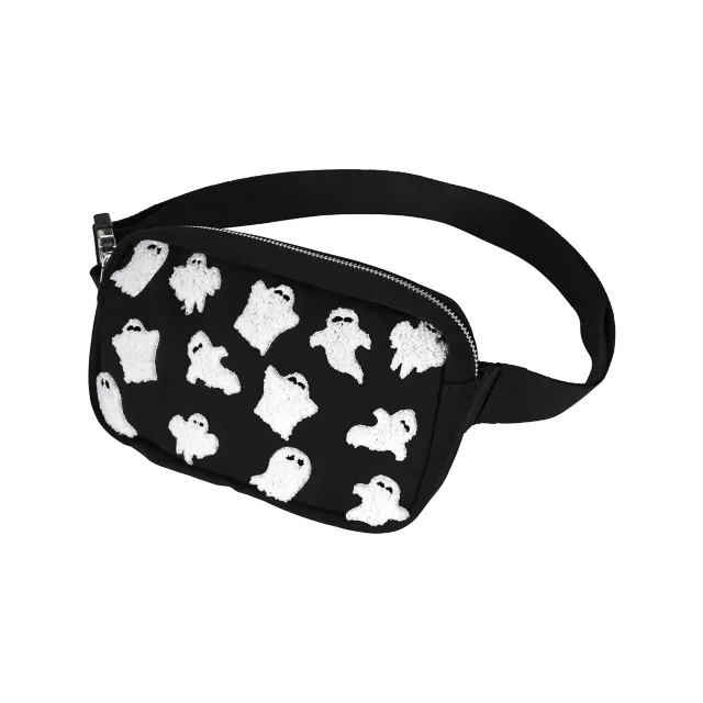 Fuzzy Ghost Fanny Pack