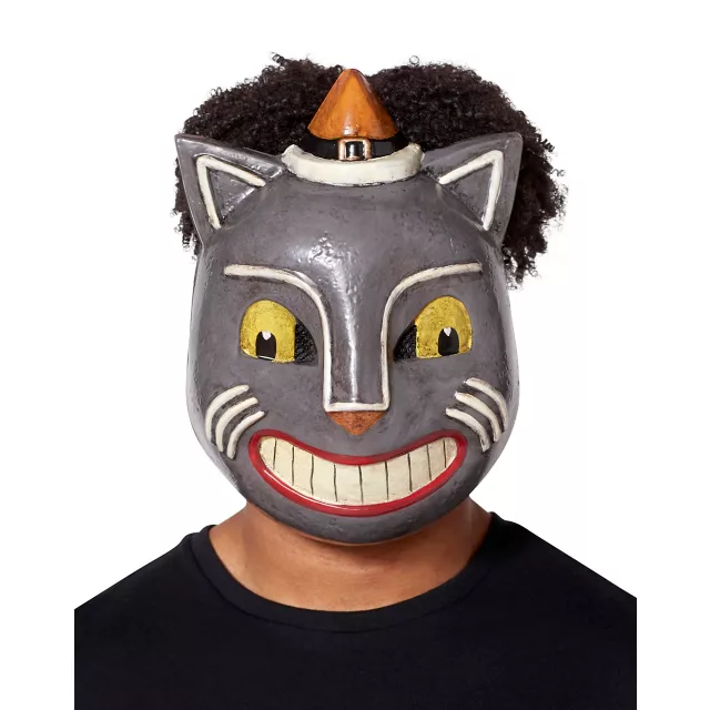Vintage Cat Half Mask