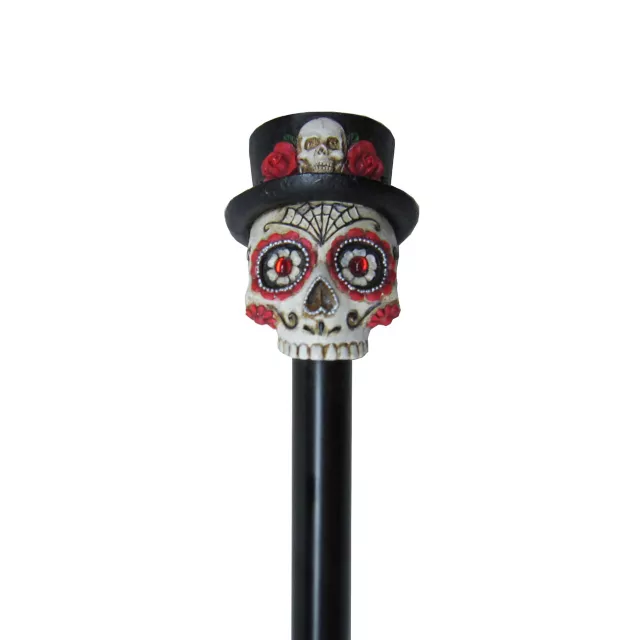 Day of the Dead Skull Staff