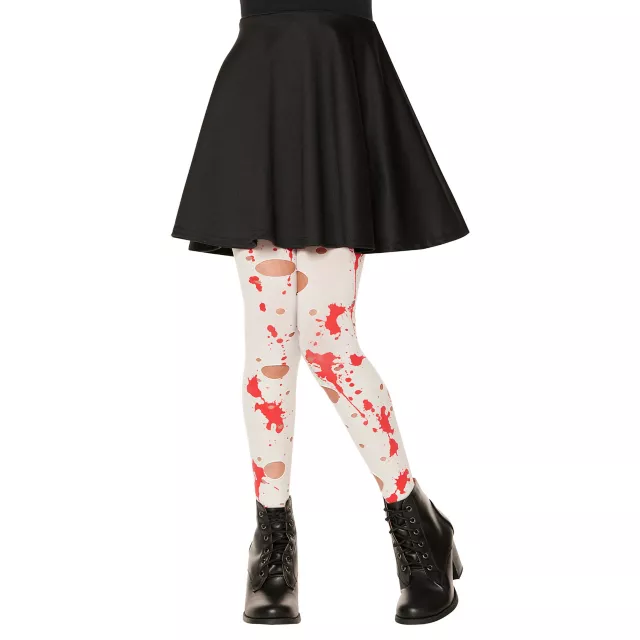 Kids Bloody White Tights