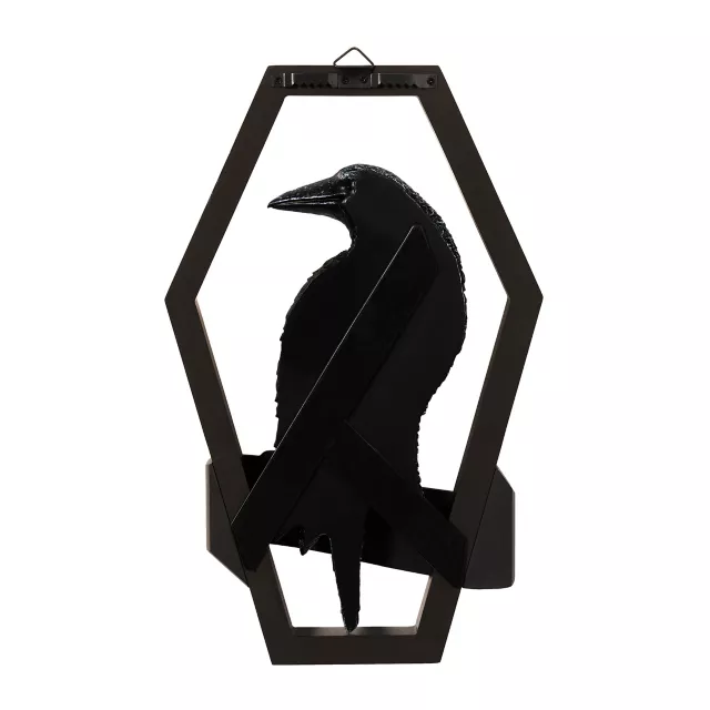 Gothic Noir Nevermore Raven Sign