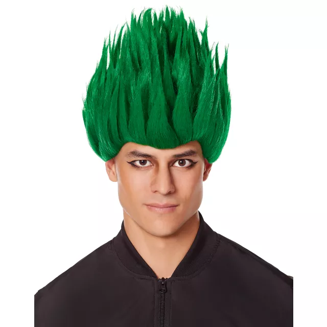 Spiked Green Wig