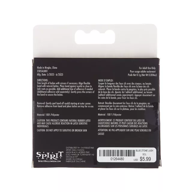 Blue Two Tone False Eyelashes