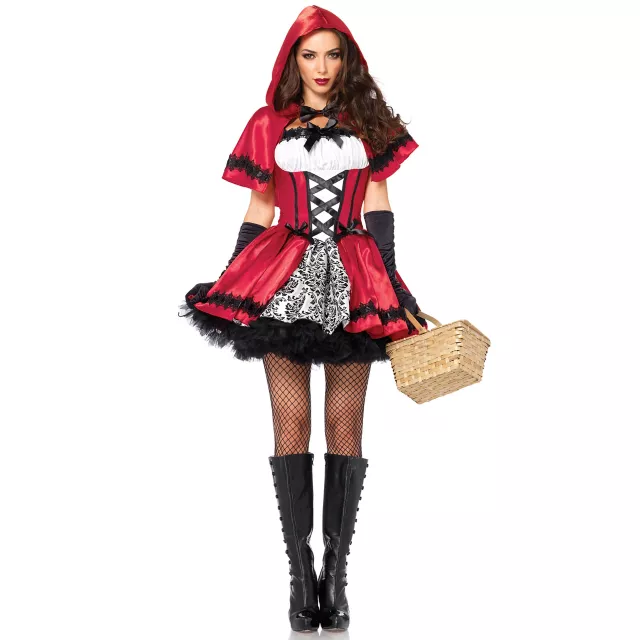 Adult Gothic Red Riding Hood Costume