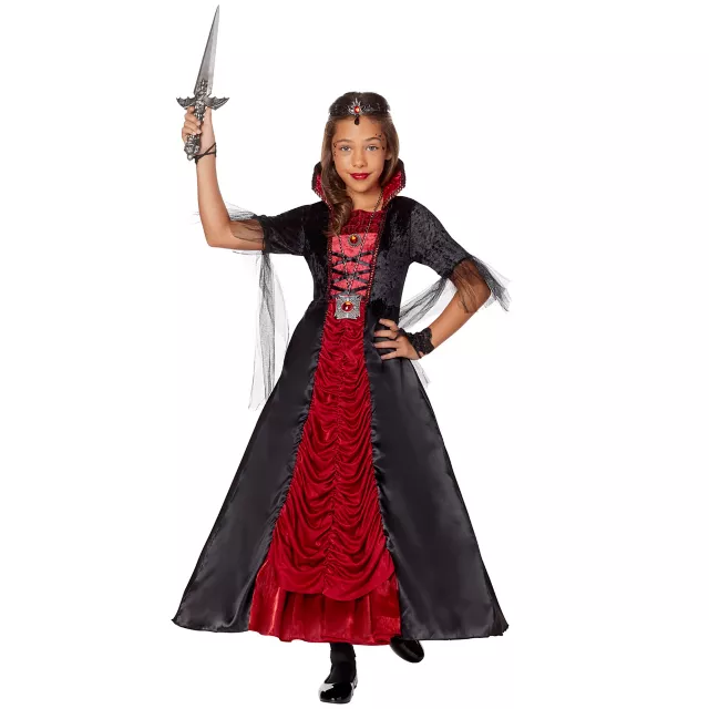 Kids Royal Vampiress Dress Costume
