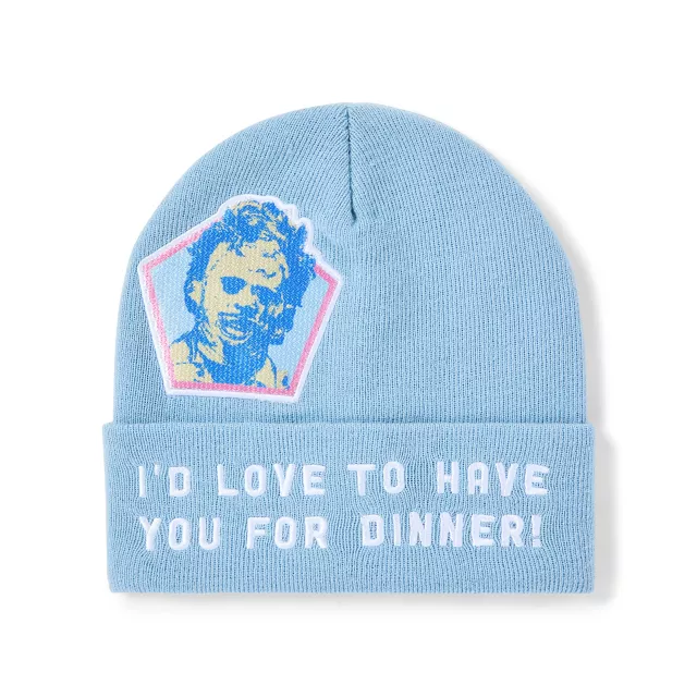 I'd Love to Have You for Dinner Cuff Beanie Hat - The Texas Chainsaw Massacre
