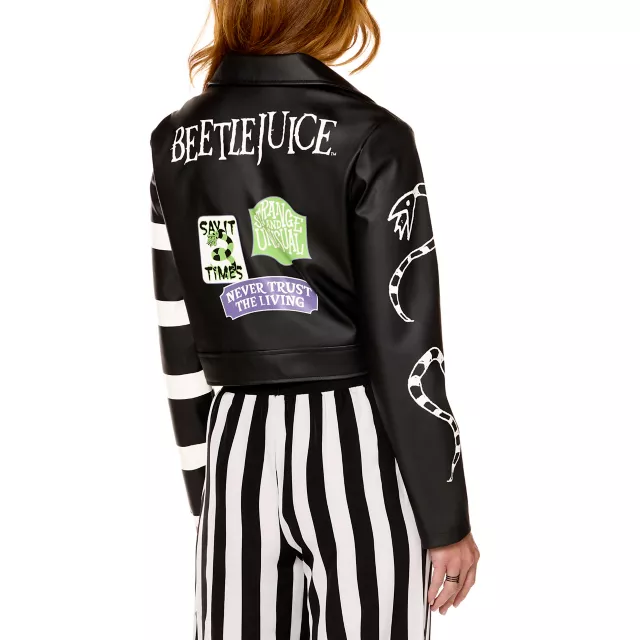Beetlejuice Leather Jacket