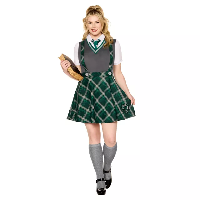 Adult Slytherin Plus Size Dress Costume - Harry Potter