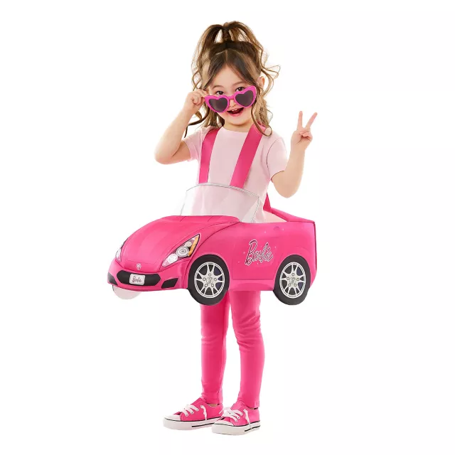Toddler Barbie Pink Convertible Ride-Along Costume