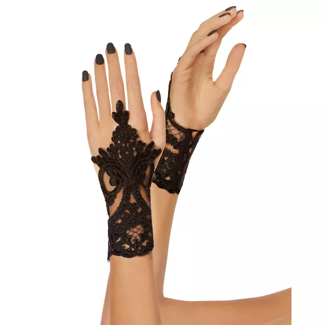 Midi Lace Loop Gloves