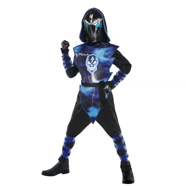 Kids Light-Up Extreme Lightning Ninja Costume
