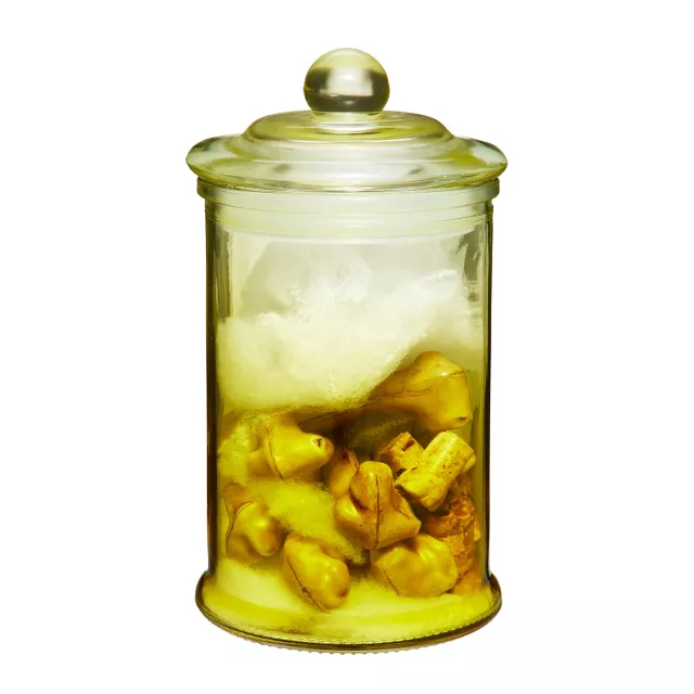 Gothic Noir Teeth Jar