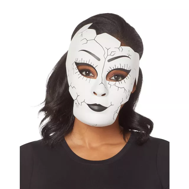 Broken Doll Half Mask