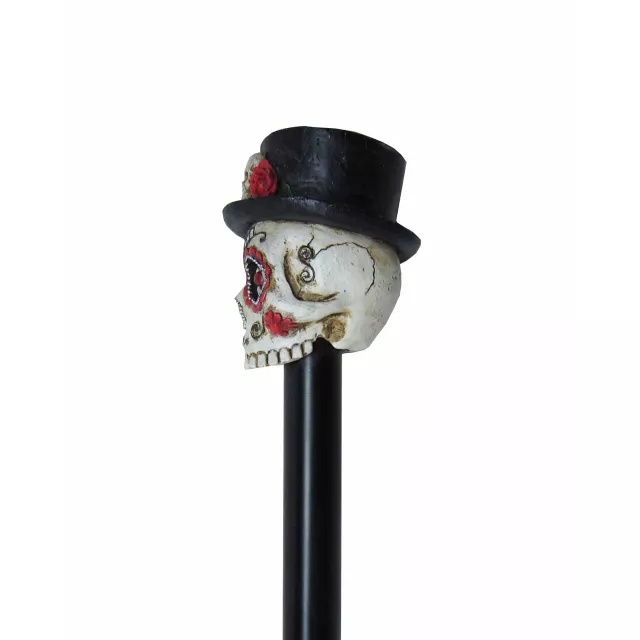 Day of the Dead Skull Staff